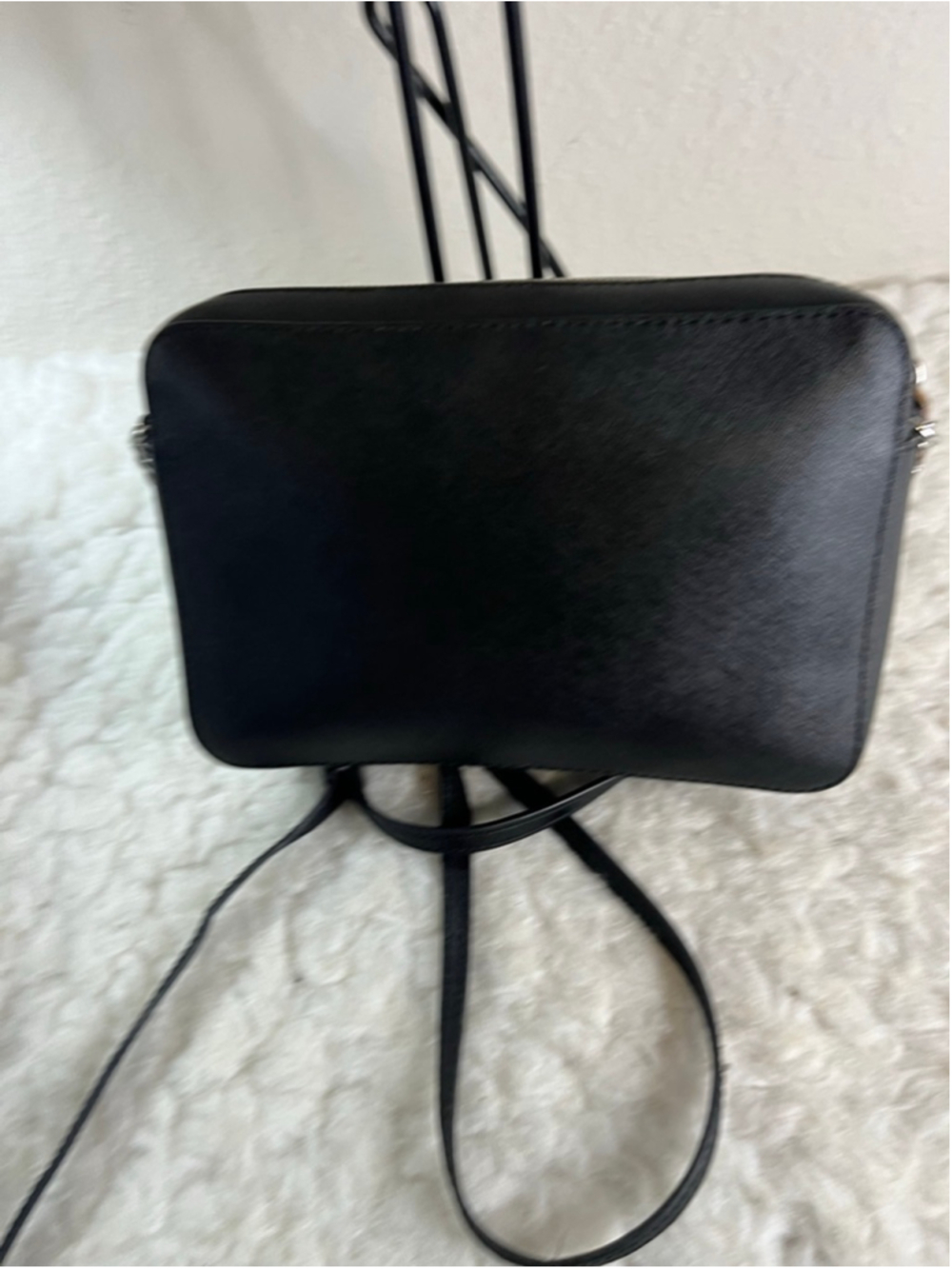 Michael Kors Jet Set Travel Large Black Crossbody Saffiano Leather - Picture 3 of 7